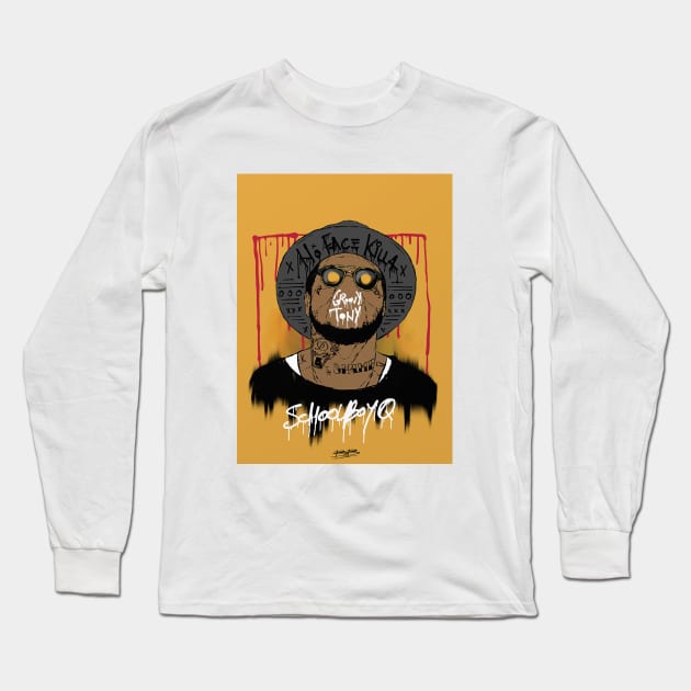 Groovy Tony Long Sleeve T-Shirt by BokkaBoom